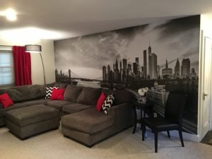 custom wall graphic printing in washington dc - bombshell graphics